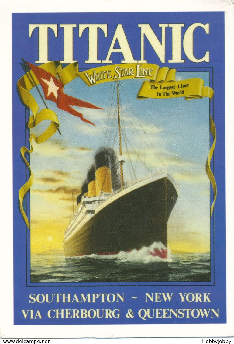 8 TITANIC / S.S MAURETANIA / R.M.S. LUSITANIA POSTCARDS ALL UNUSED - REPRINTS - Verzamelingen & Kavels