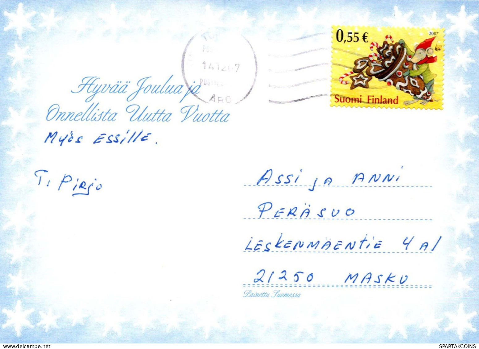 Feliz Año Navidad NIÑOS Vintage Tarjeta Postal CPSM #PAY218.ES - New Year