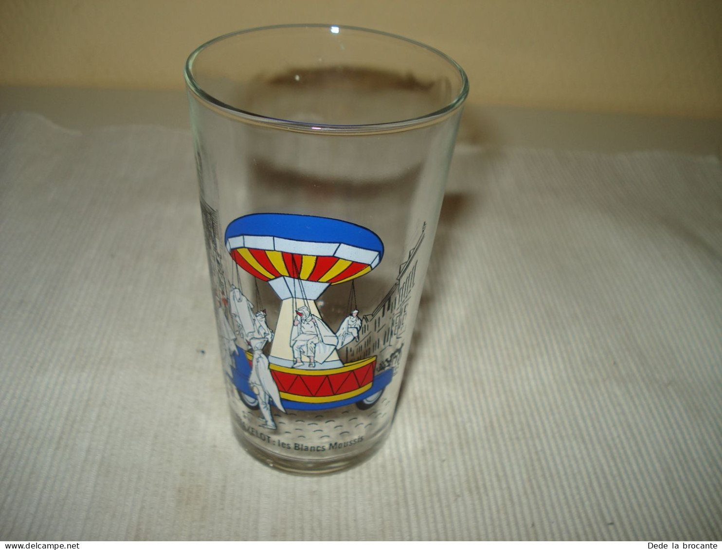 20 ( 2 ) / Verre De Collection " Stavelot - Les Blancs Moussis " - Werbeobjekte