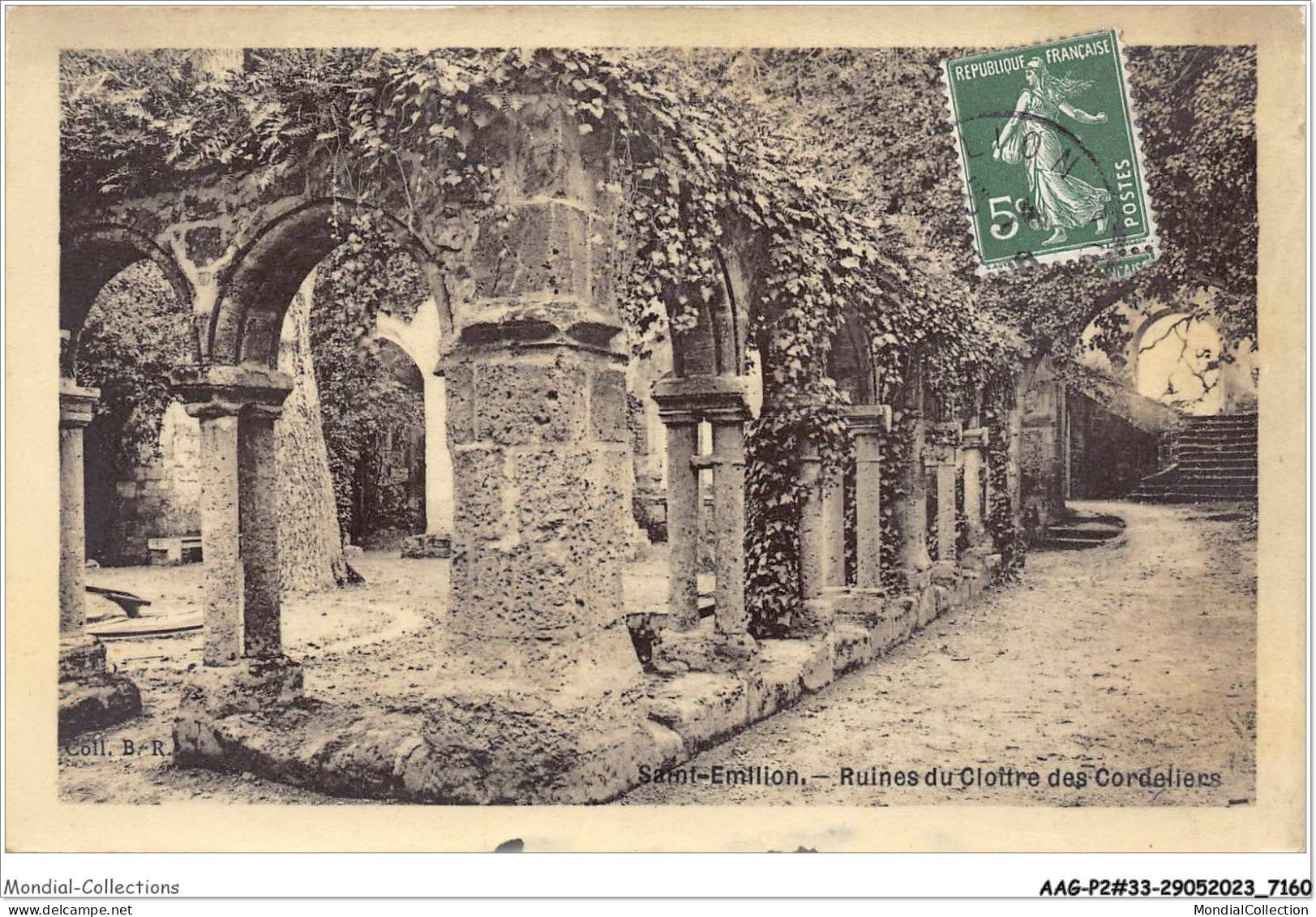 AAGP2-33-0169- SAINT-EMILION - Ruines Du Cloitre Des Cordeliers - Saint-Emilion