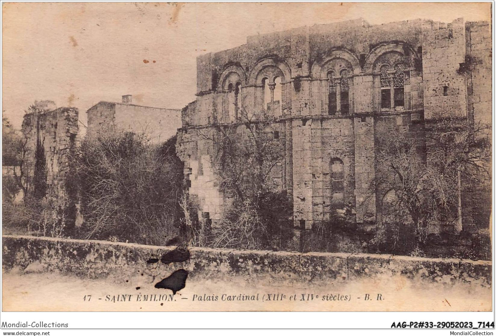 AAGP2-33-0161- SAINT-EMILION - Palais Cardinal - Saint-Emilion