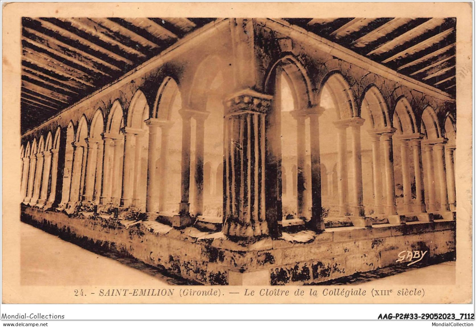 AAGP2-33-0145- SAINT-EMILION - Le Cloitre De La Collegiale - Saint-Emilion