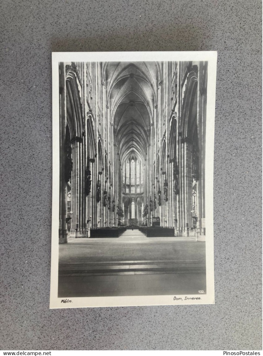 Koln Dom, Inneres Carte Postale Postcard - Koeln