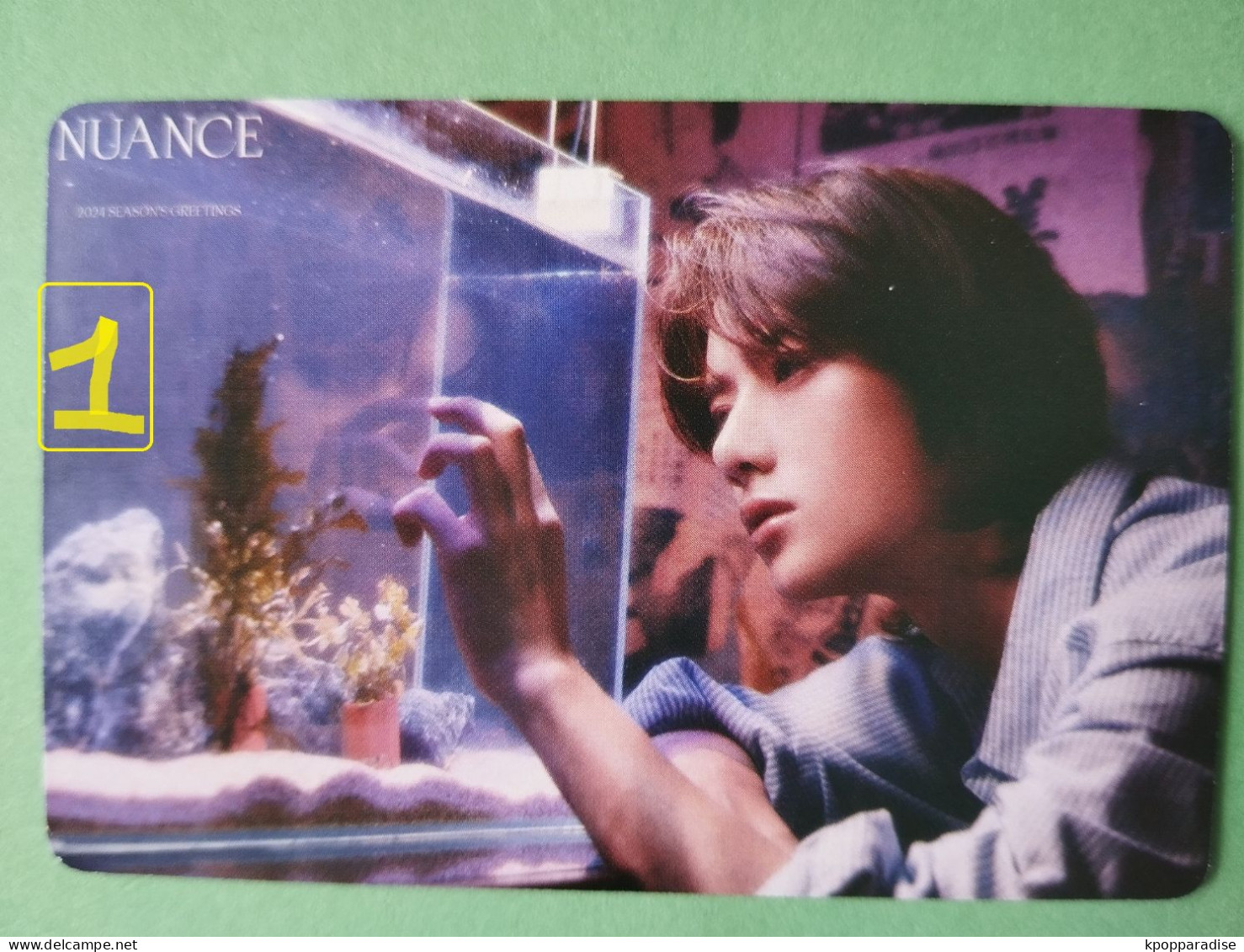 Photocard K POP Au Choix  TXT 2024 Season's Greetings Nuance Beomgyu - Other & Unclassified