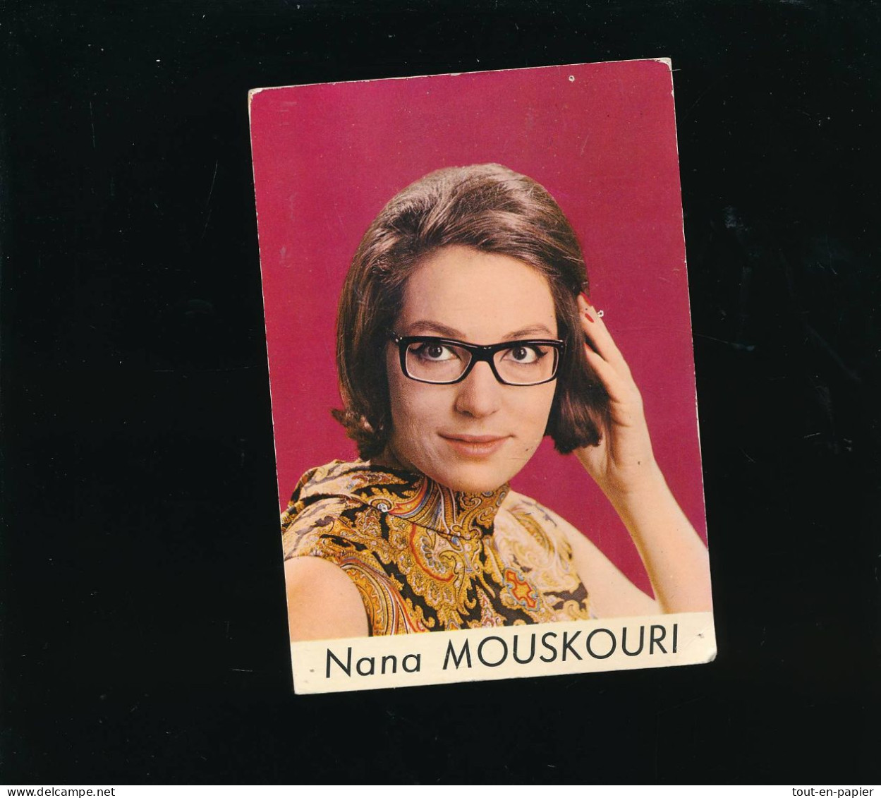 CPSM - Chanteuse Nana Mouskouri - Korès - Singers & Musicians