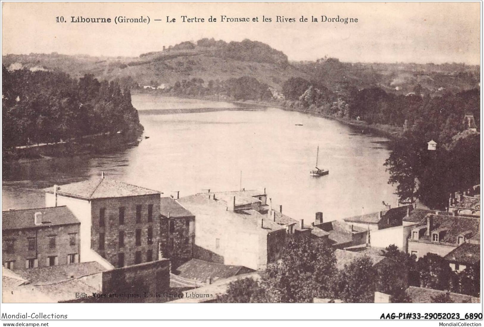 AAGP1-33-0034 - LIBOURNE - Le Tertre De Fronsac Et Les Rives De La Dordogne - Libourne