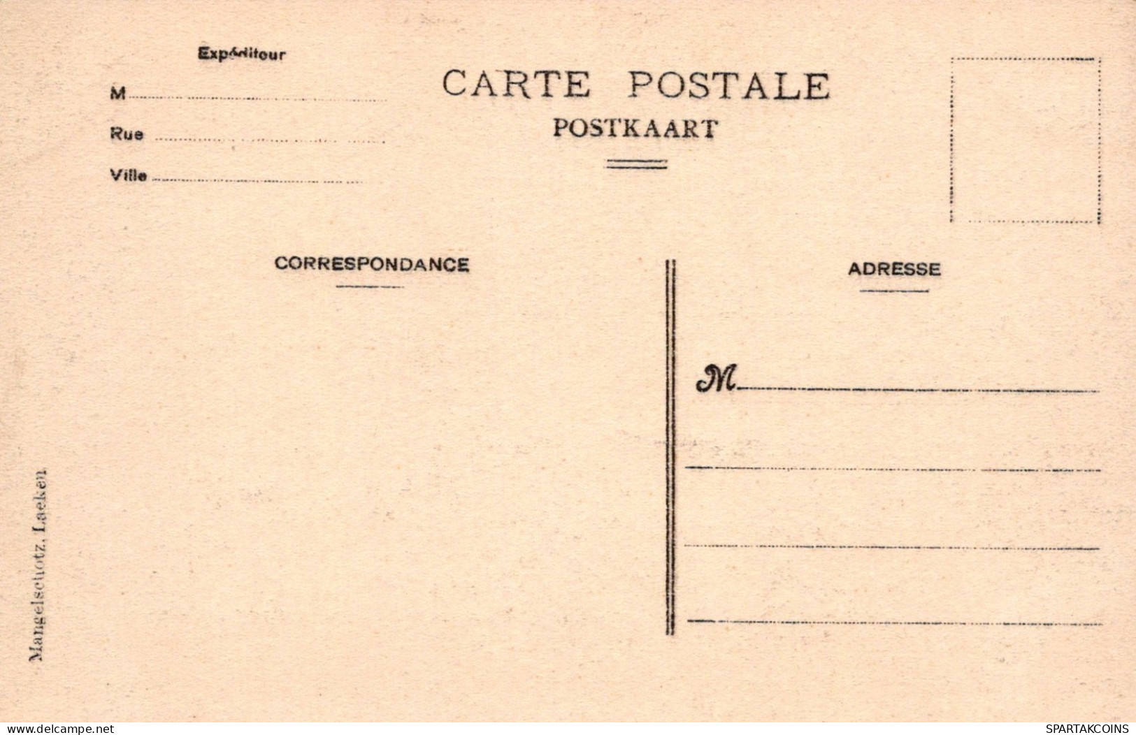 BELGIQUE BRUXELLES Carte Postale CPA #PAD954.FR - Bruxelles-ville