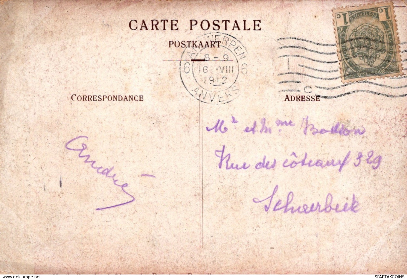 BELGIQUE ANVERS Carte Postale CPA #PAD243.FR - Antwerpen