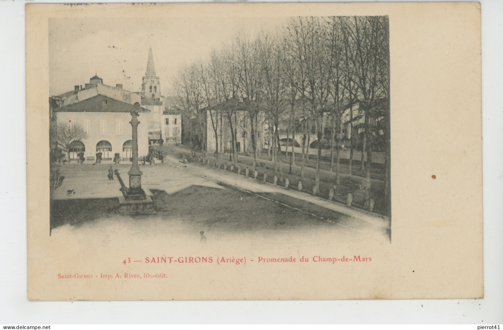 SAINT GIRONS - Promenade Du Champ De Mars - Saint Girons