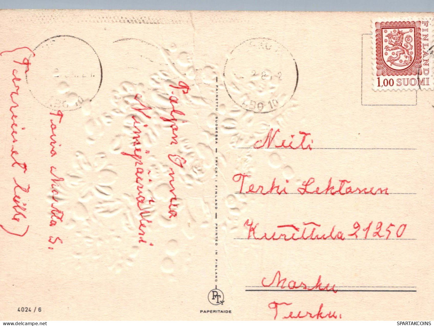 FLEURS Vintage Carte Postale CPSM #PBZ413.FR - Flores