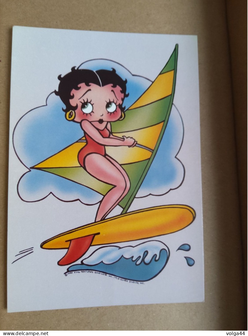 CP   - BETTY BOOP - Surfer Boop  661 - 008 - Bandes Dessinées