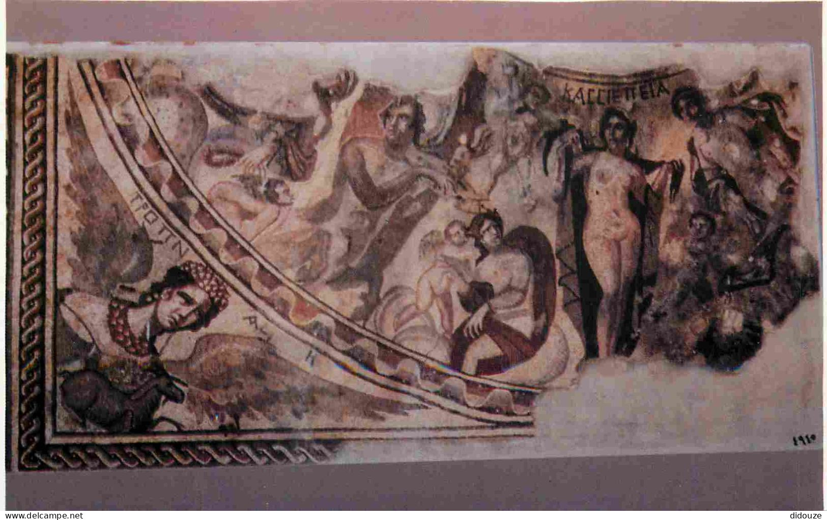 Syrie - Palmyre - Palmyra - National Museum Damascus - Mosaic Panel Representing A Scene Of The Myth Of Cassiopeia - Art - Syria