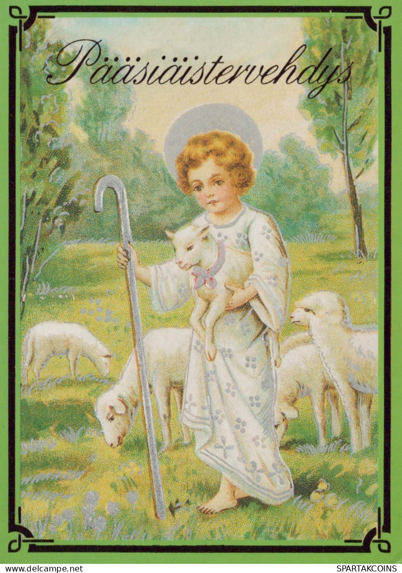 JÉSUS-CHRIST Religion Vintage Carte Postale CPSM #PBQ030.FR - Jesus