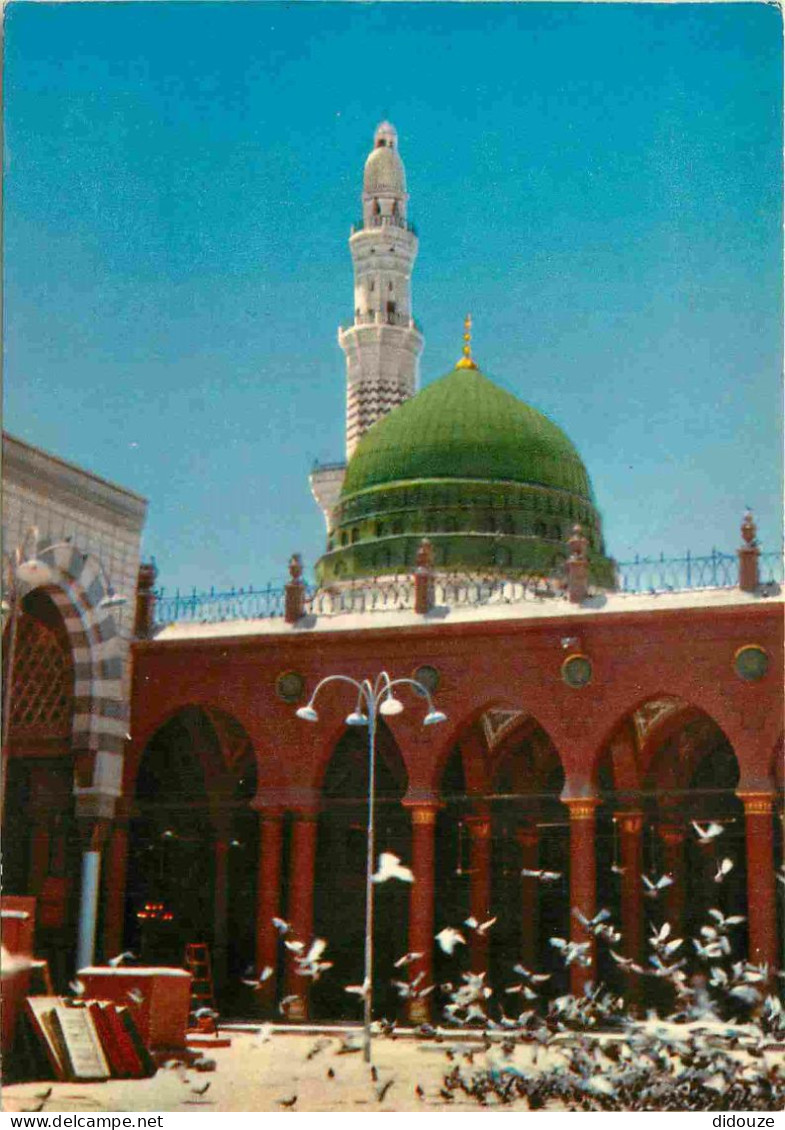 Arabie Saoudite - Green Dôme Of Prophet's Grave In Medina - CPM - Carte Neuve - Voir Scans Recto-Verso - Saudi Arabia
