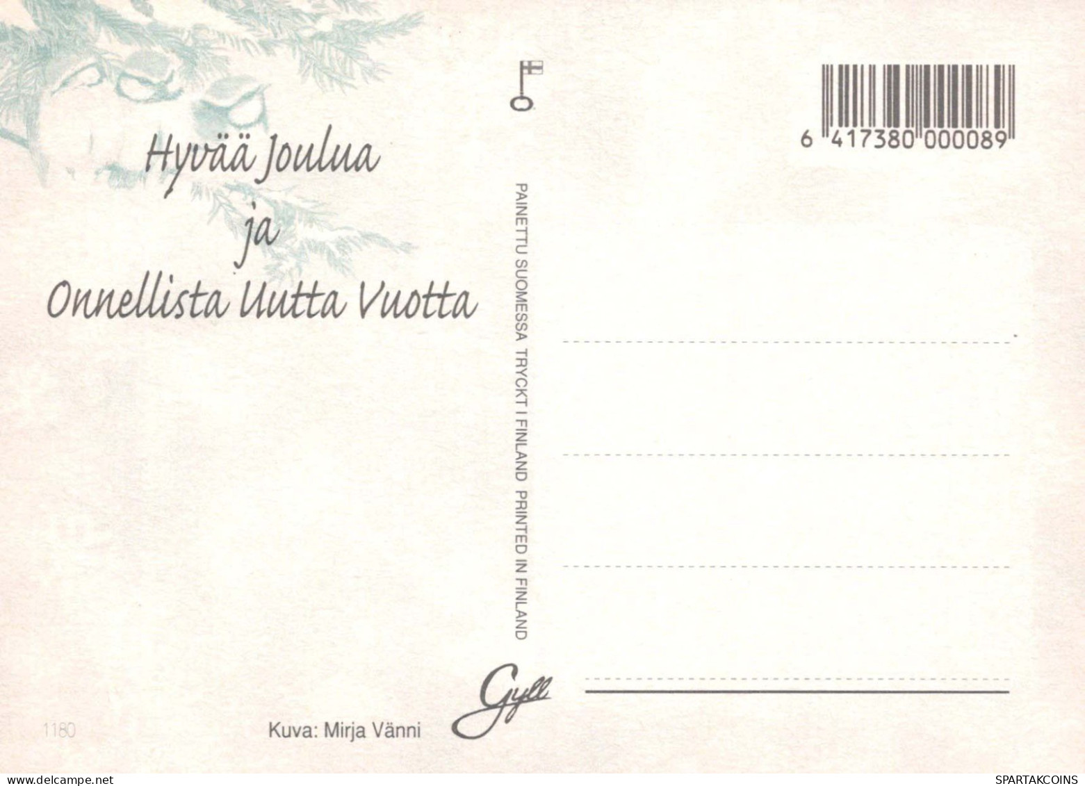 ANGE Noël Vintage Carte Postale CPSM #PBP262.FR - Anges
