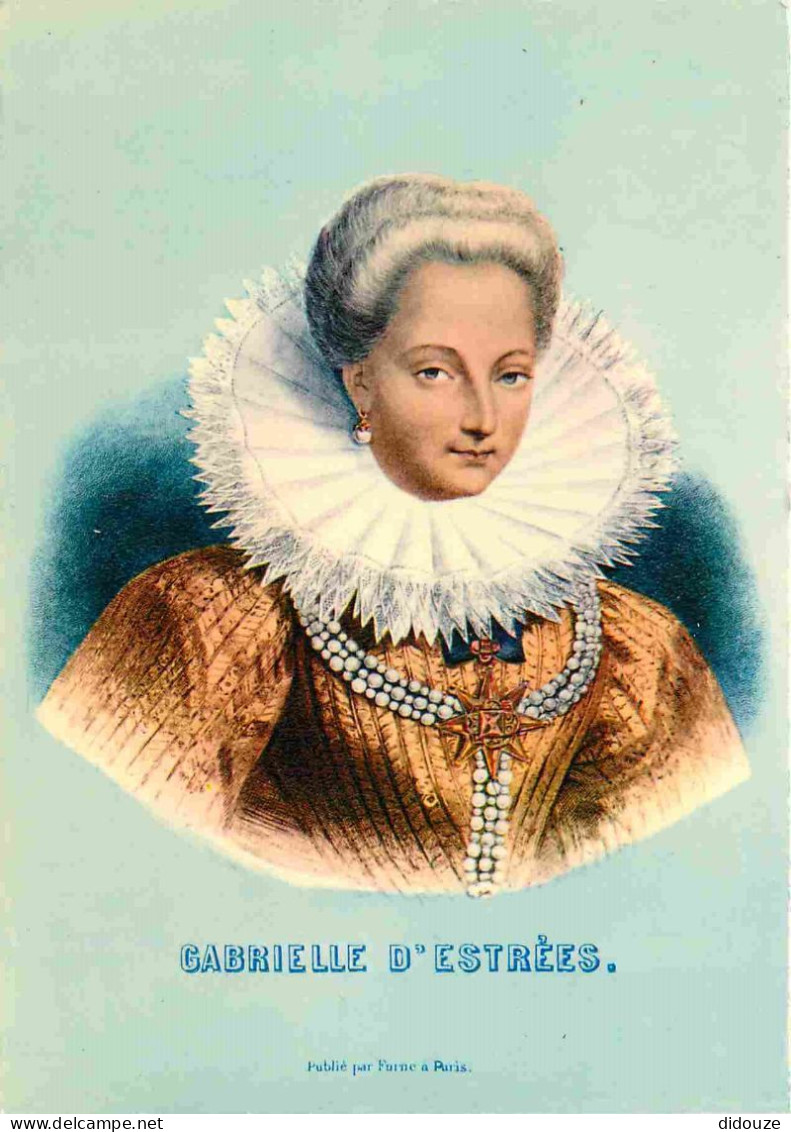 Art - Peinture Histoire - Gabrielle D'Estrées - Portrait - CPM - Carte Neuve - Voir Scans Recto-Verso - Geschichte