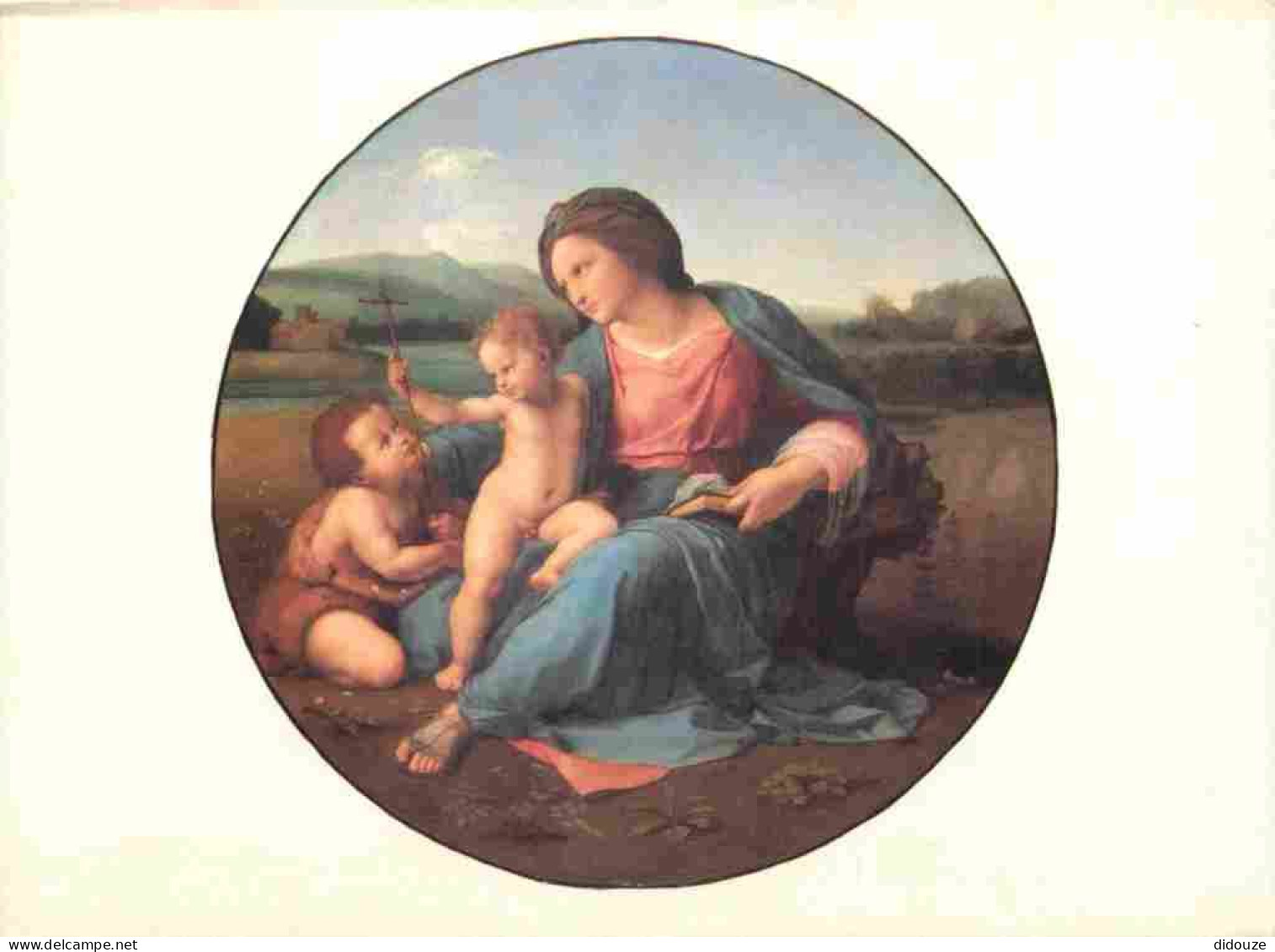 Art - Peinture Religieuse - Raphael - The Alba Madonna - CPM - Voir Scans Recto-Verso - Paintings, Stained Glasses & Statues