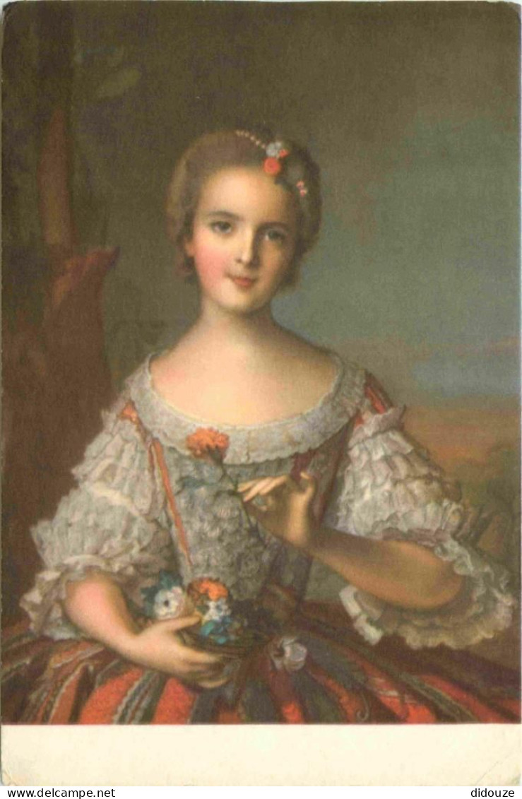 Art - Peinture - Jean Marc Nattier - Madame Louise De France - Fille De Louis XV à 11 Ans - Château De Versailles - CPM  - Paintings