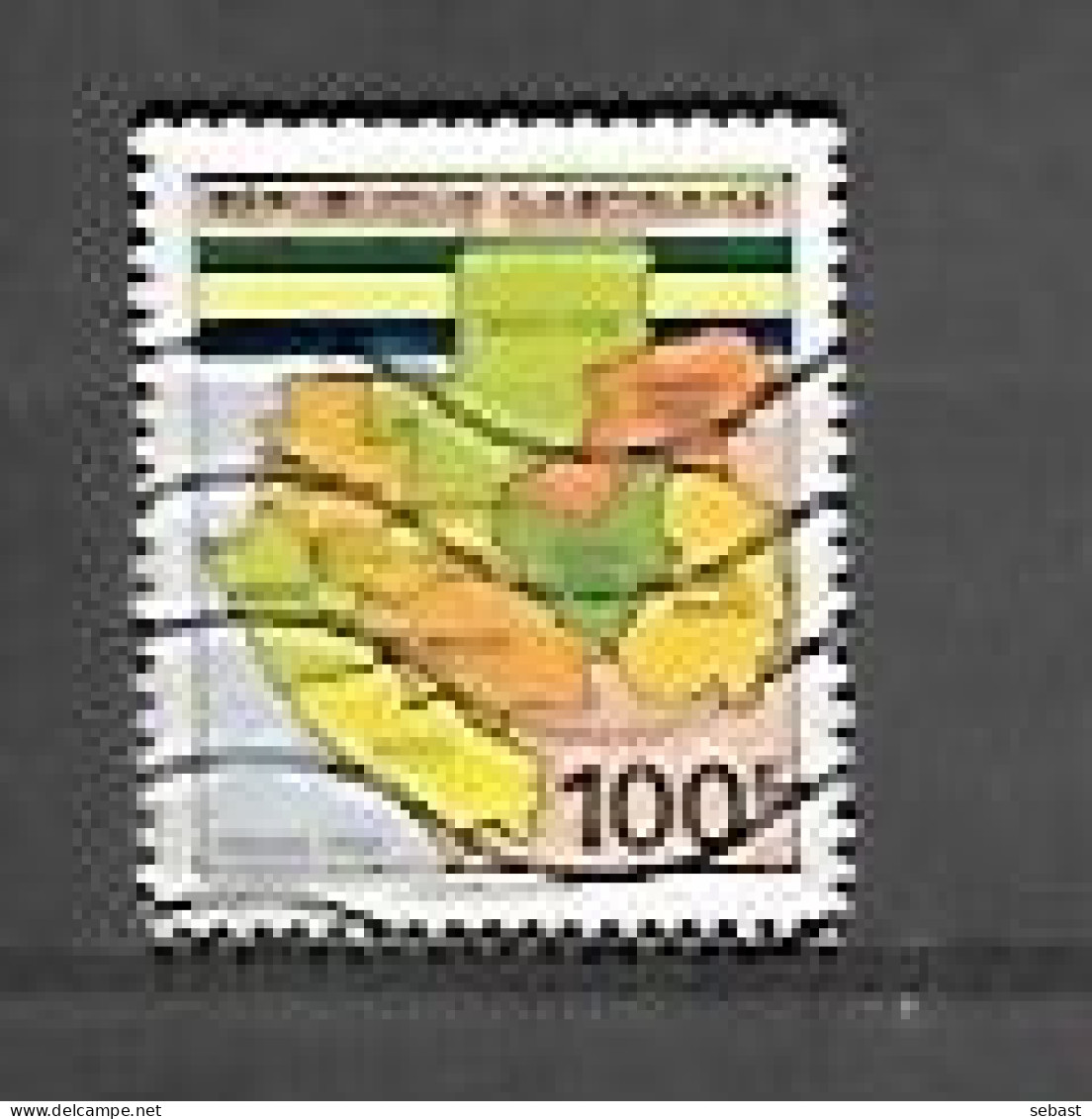 TIMBRE OBLITERE DU GABON DE  1994 N° MICHEL 1174 - Gabon (1960-...)