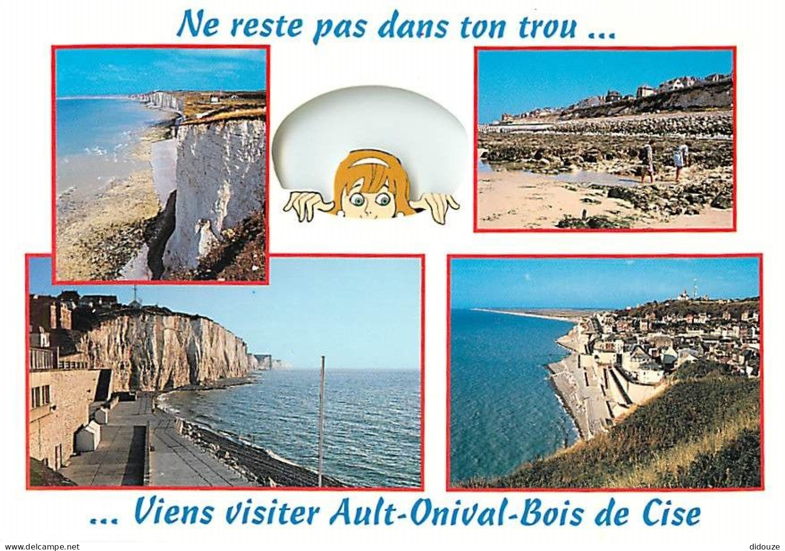 80 - Ault - Onival - Multivues - Falaises - CPM - Voir Scans Recto-Verso - La Mothe Achard