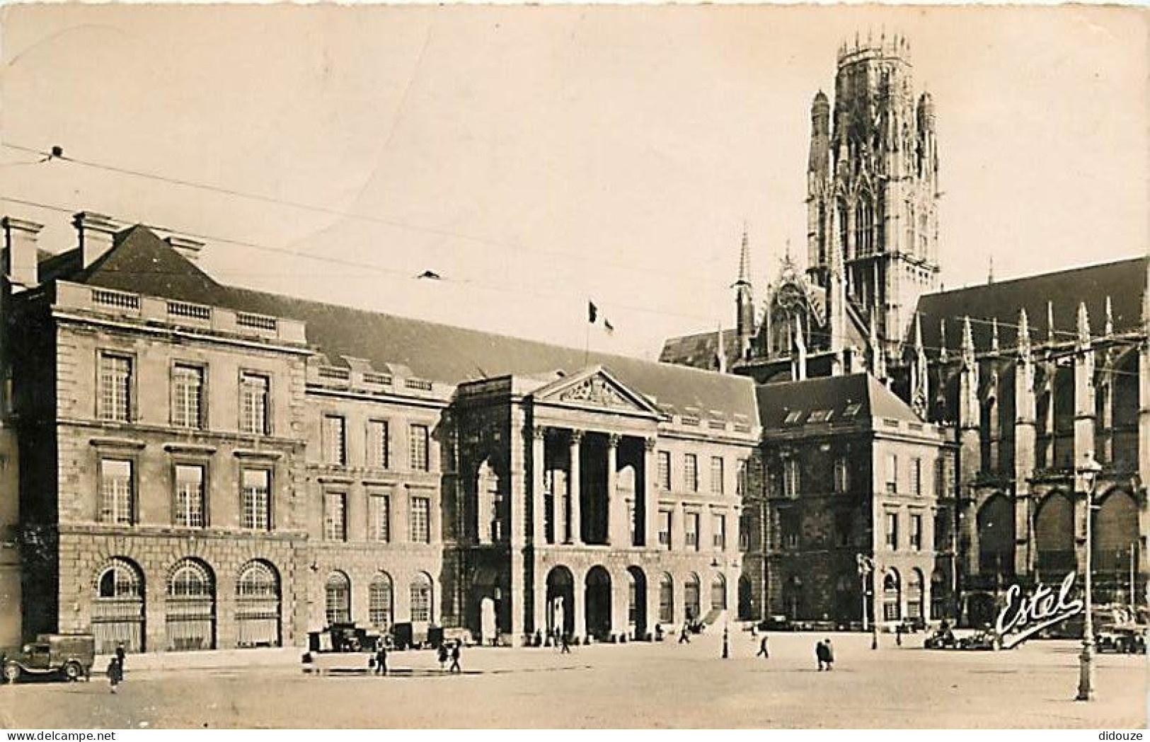 76 - Rouen - Place De L'Hotel De Ville - Eglise Saint Ouen - CPM - Voir Scans Recto-Verso - Rouen