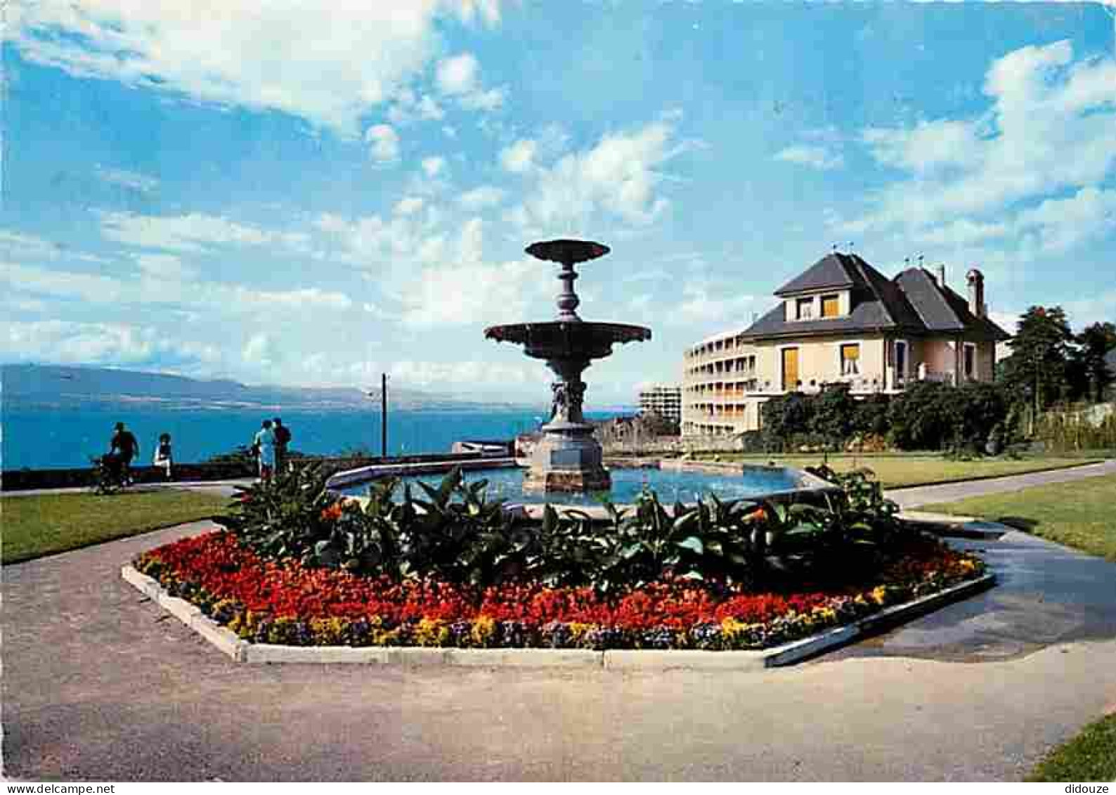 74 - Thonon Les Bains - Ses Fontaines Fleuries - Flamme Postale - CPM - Voir Scans Recto-Verso - Thonon-les-Bains