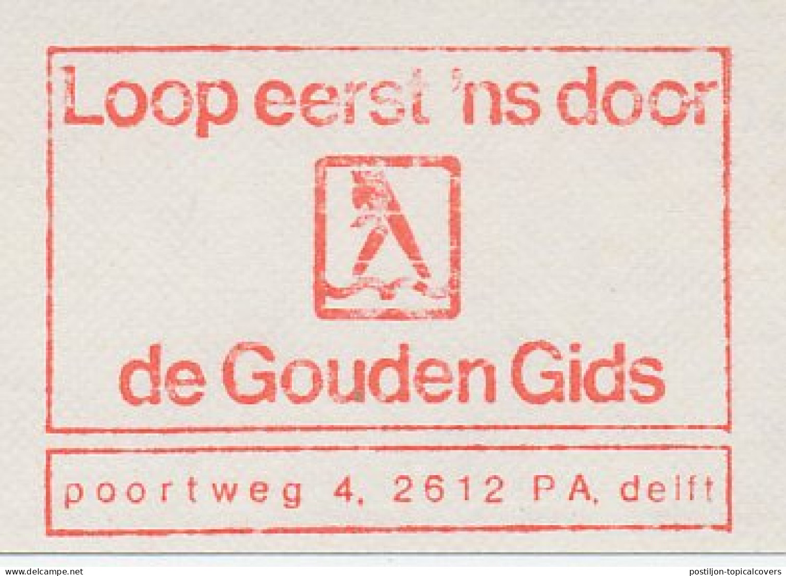 Meter Cut Netherlands 1981 Yellow Pages - Ohne Zuordnung