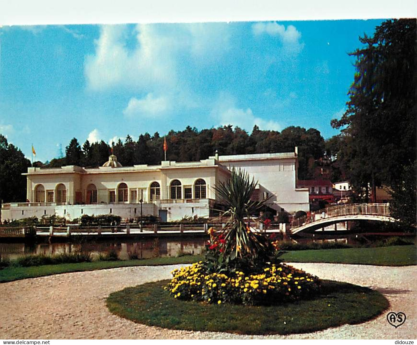 61 - Bagnoles De L'Orne - Le Casino Et Le Lac - Flamme Postale De La Ferté Macé - CPM - Voir Scans Recto-Verso - Bagnoles De L'Orne