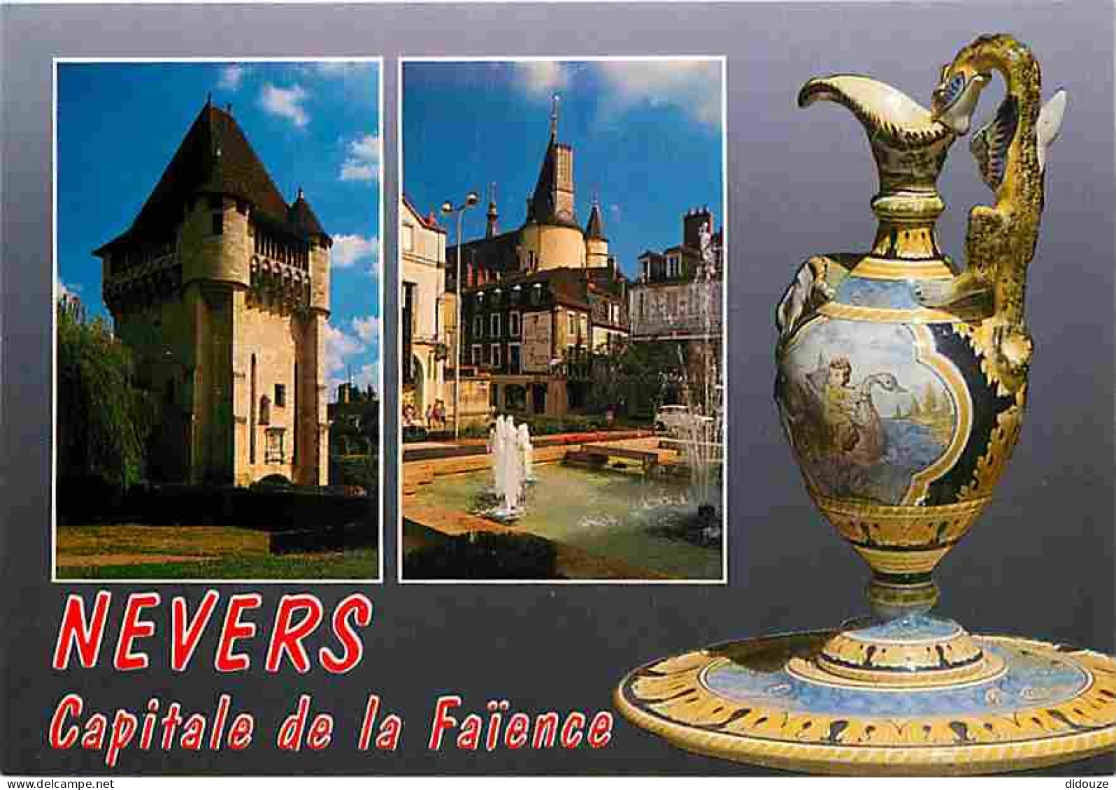 58 - Nevers - Capitale De La Faience - Multivues - CPM - Voir Scans Recto-Verso - Nevers
