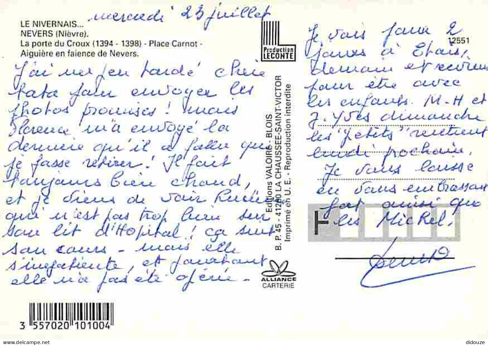 58 - Nevers - Capitale De La Faience - Multivues - CPM - Voir Scans Recto-Verso - Nevers