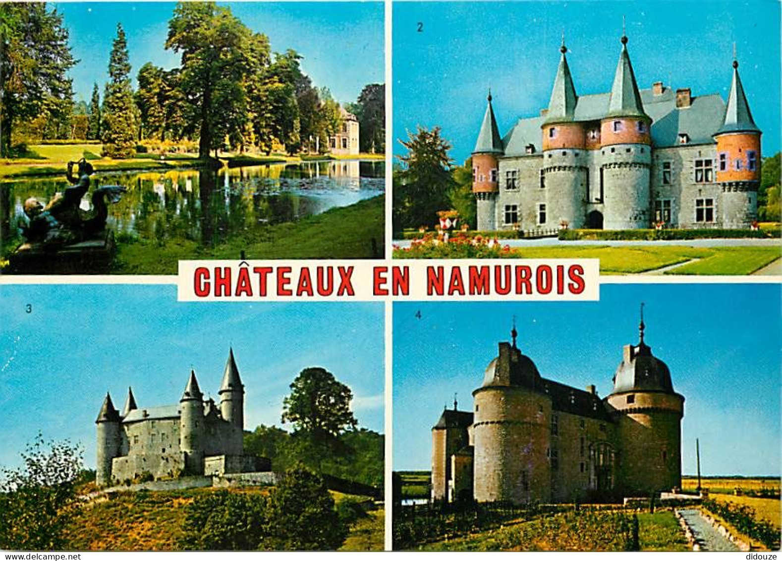 Belgique - Chateaux En Namurois - Multivues - Carte Neuve - CPM - Voir Scans Recto-Verso - Autres & Non Classés