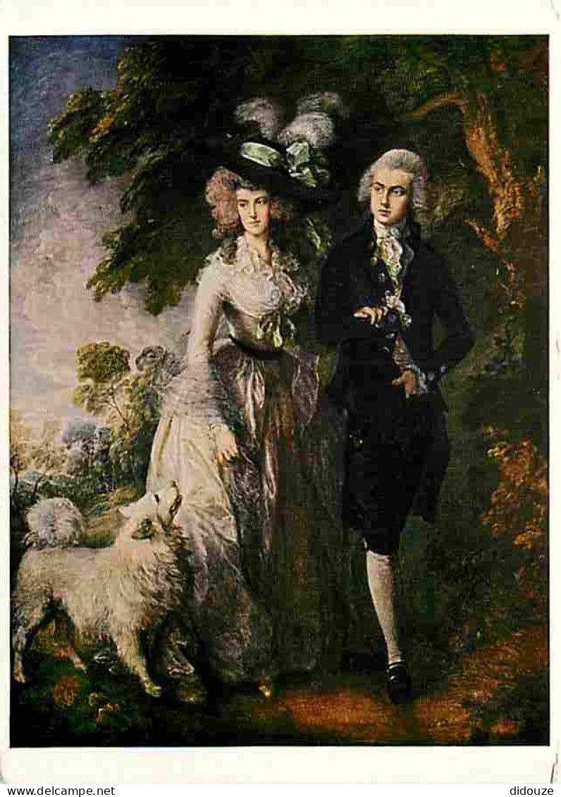 Art - Peinture - Thomas Gainsborough - The Morning Walk - CPM - Voir Scans Recto-Verso - Paintings