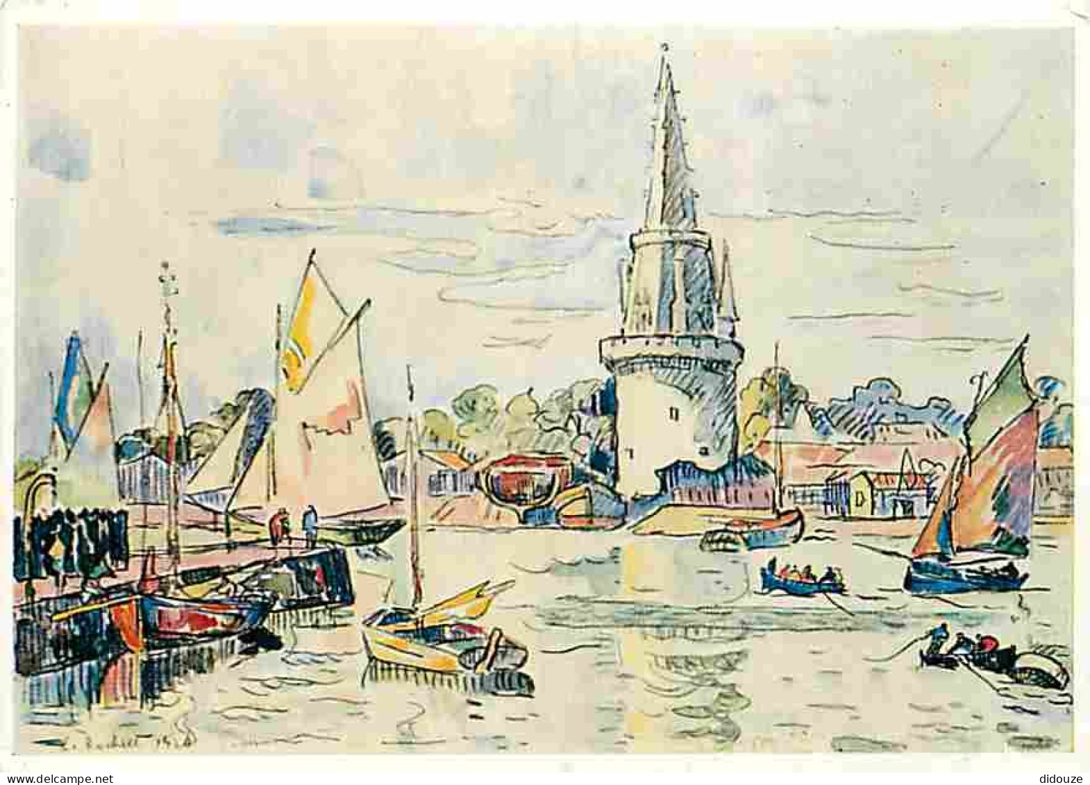 Art - Peinture - Paul Signac - La Rochelle - CPM - Voir Scans Recto-Verso - Paintings