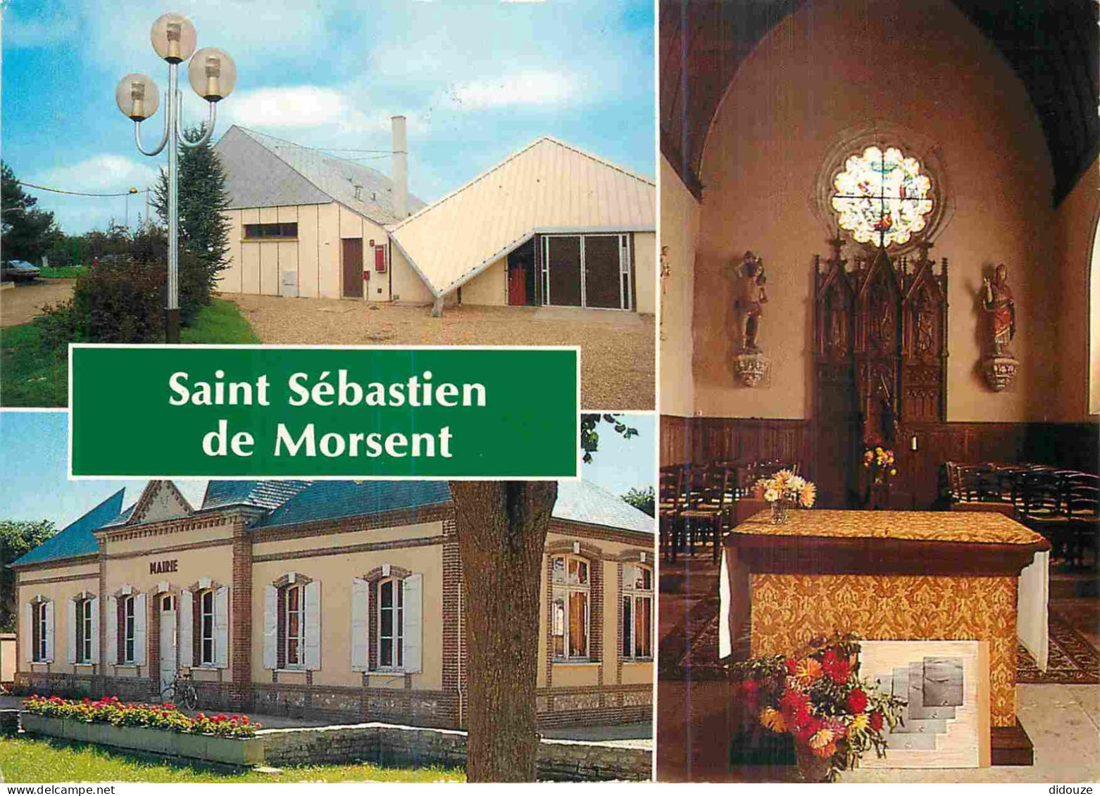 27 - Saint Sébastien De Morsent - Multivues - Le Mille Club - La Mairie - L'église - CPM - Voir Scans Recto-Verso - Autres & Non Classés