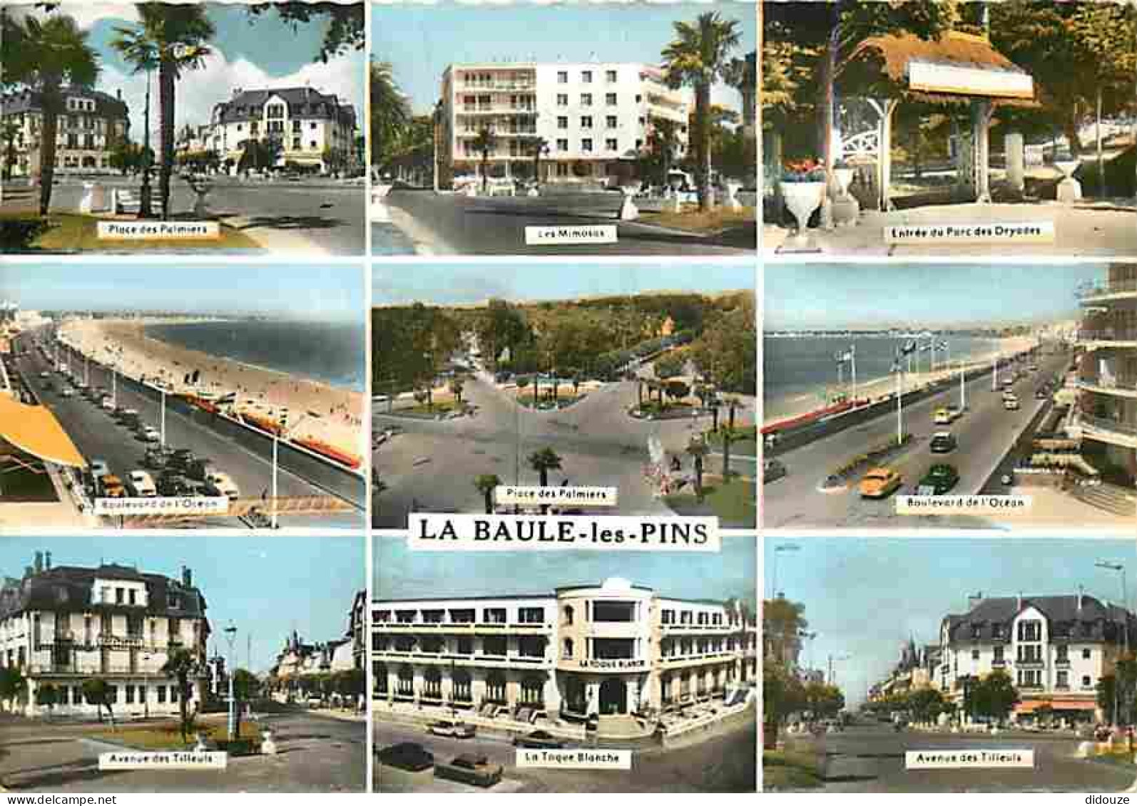 44 - La Baule - Multivues - Automobiles - Flamme Postale - CPM - Voir Scans Recto-Verso - La Baule-Escoublac