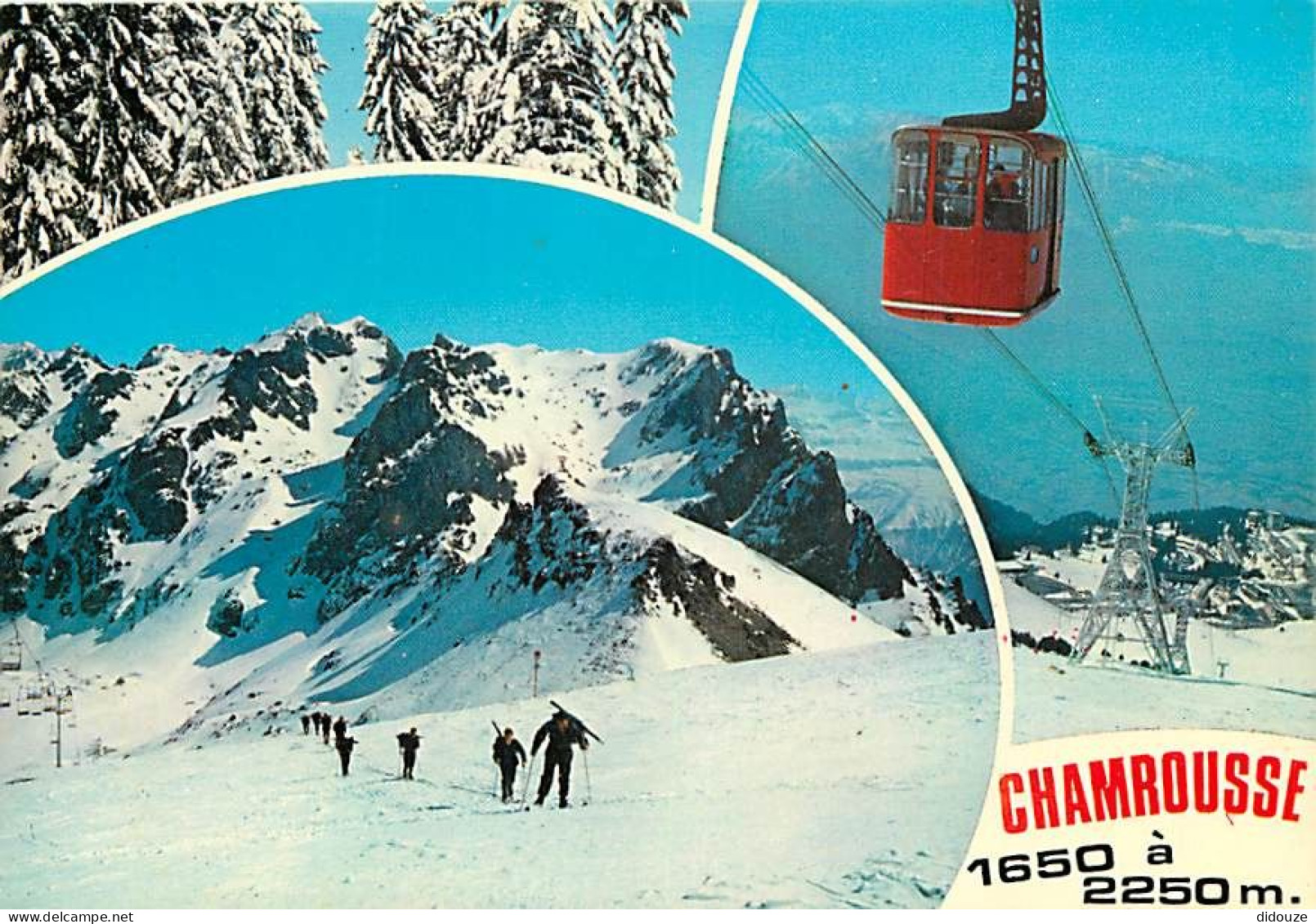 38 - Chamrousse - Multivues - Hiver - Neige - Skieurs - Téléphérique - Carte Neuve - CPM - Voir Scans Recto-Verso - Chamrousse