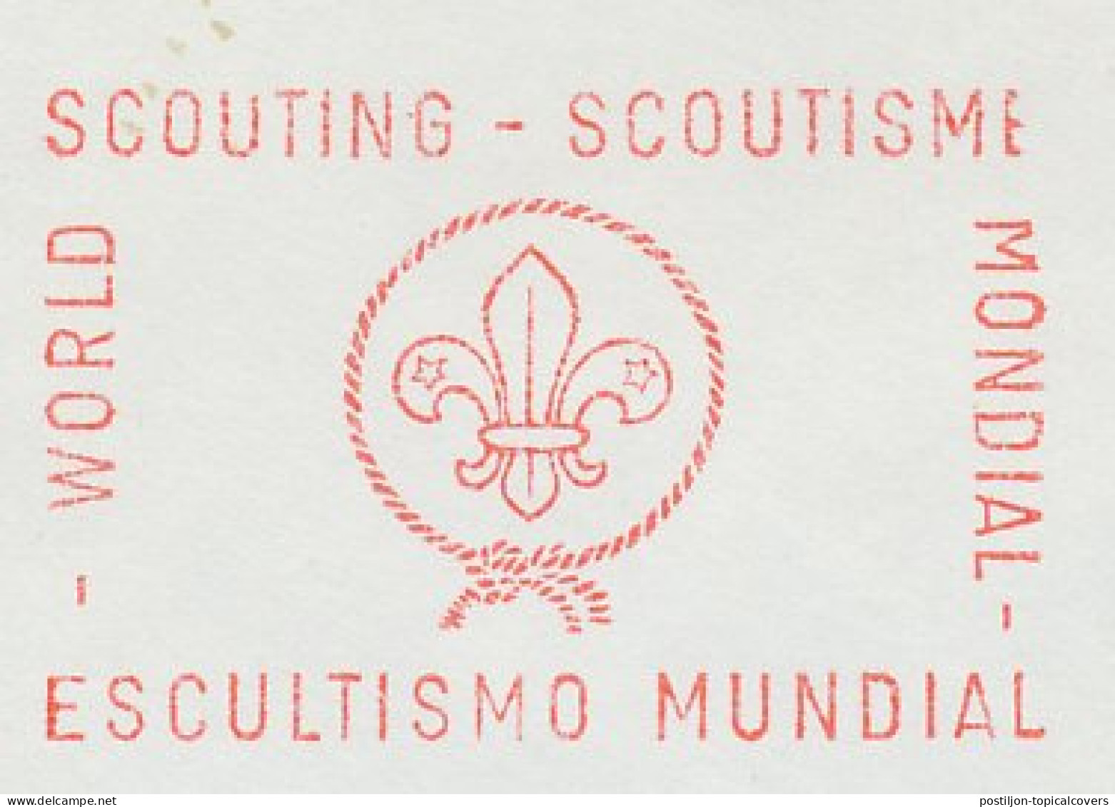 Meter Cover Switzerland 1985 World Scouting - Autres & Non Classés