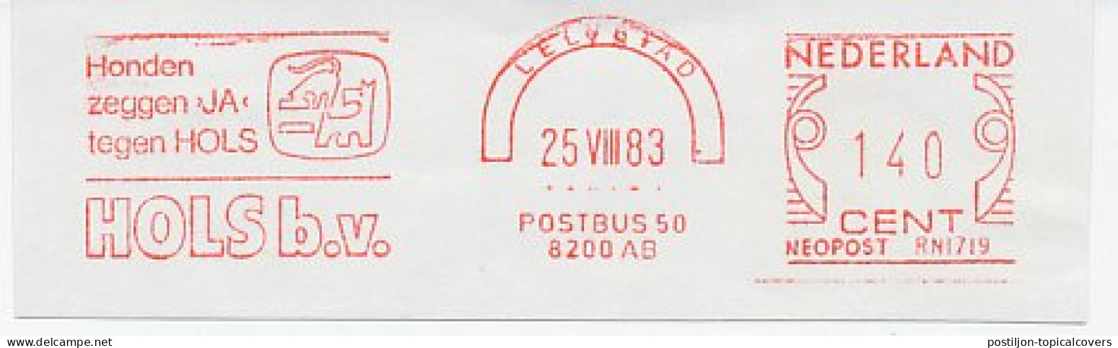 Meter Cut Netherlands 1983 Dog Food - Hols - Other & Unclassified