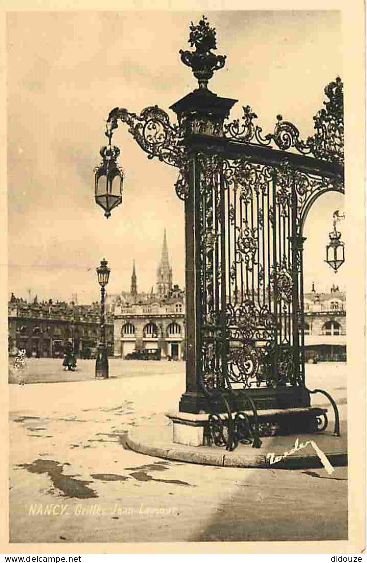 54 - Nancy - Place Stanislas - Grilles En Fer Forgé De Jean Lamour - CPA - Voir Scans Recto-Verso - Nancy