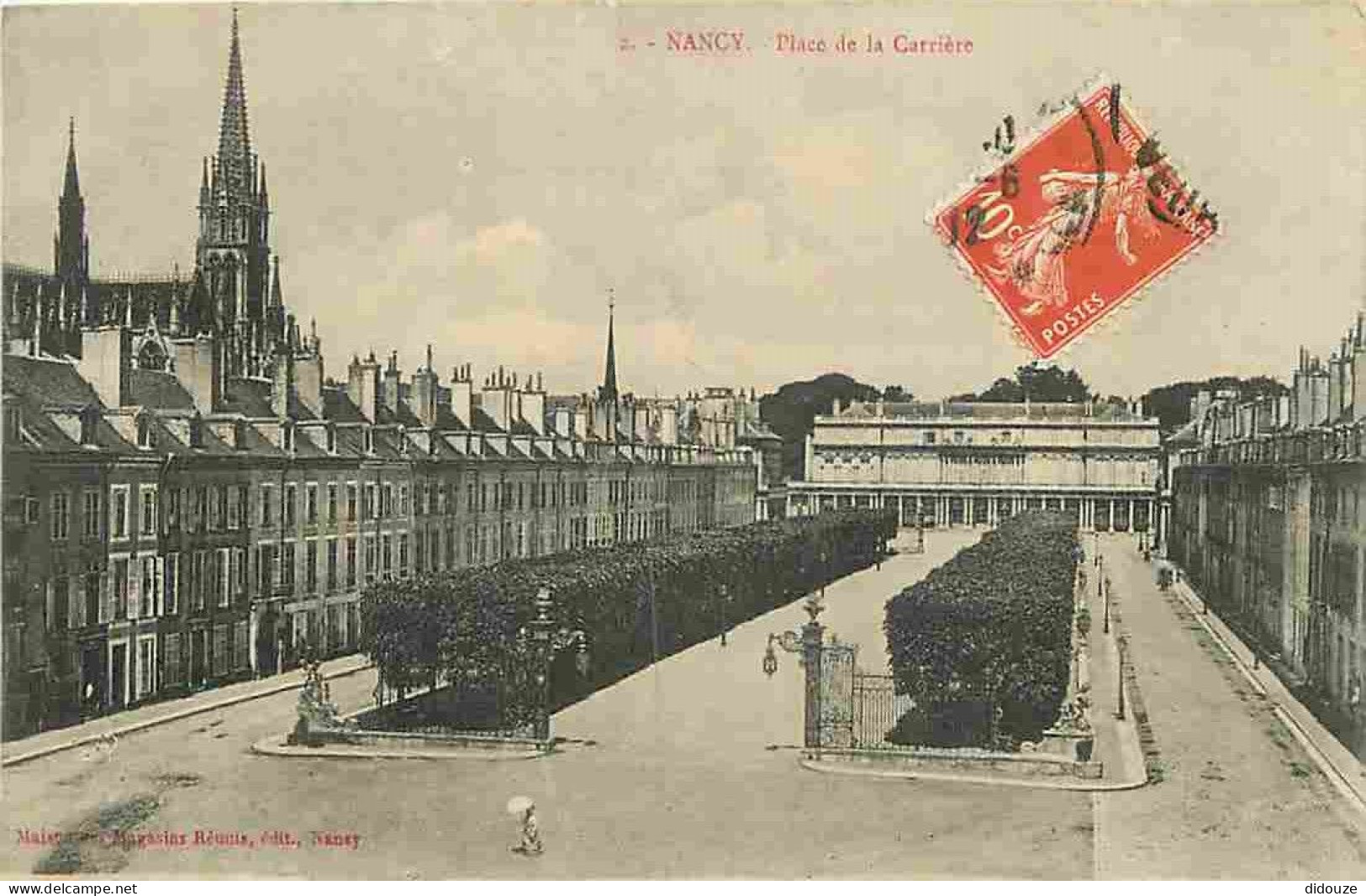 54 - Nancy - Place Carrière - CPA - Voir Scans Recto-Verso - Nancy