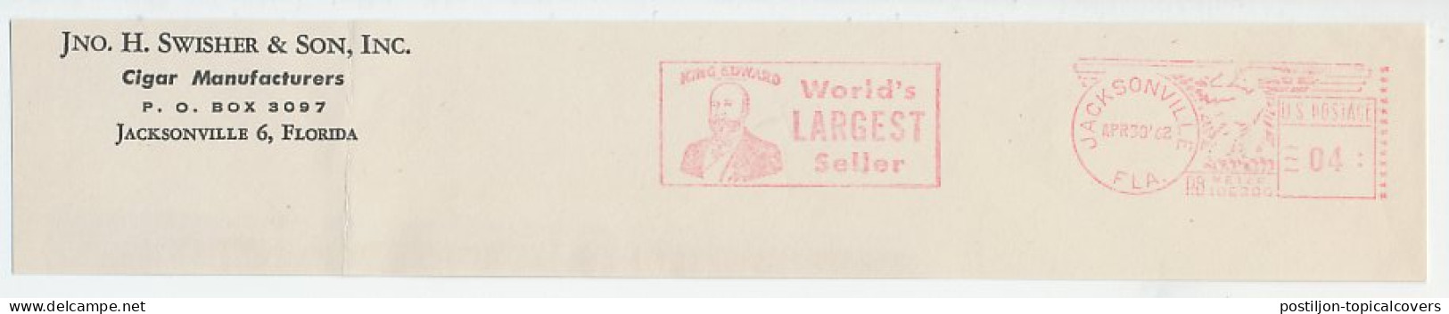 Meter Top Cut USA 1962 Cigar - King Edward - Tobacco