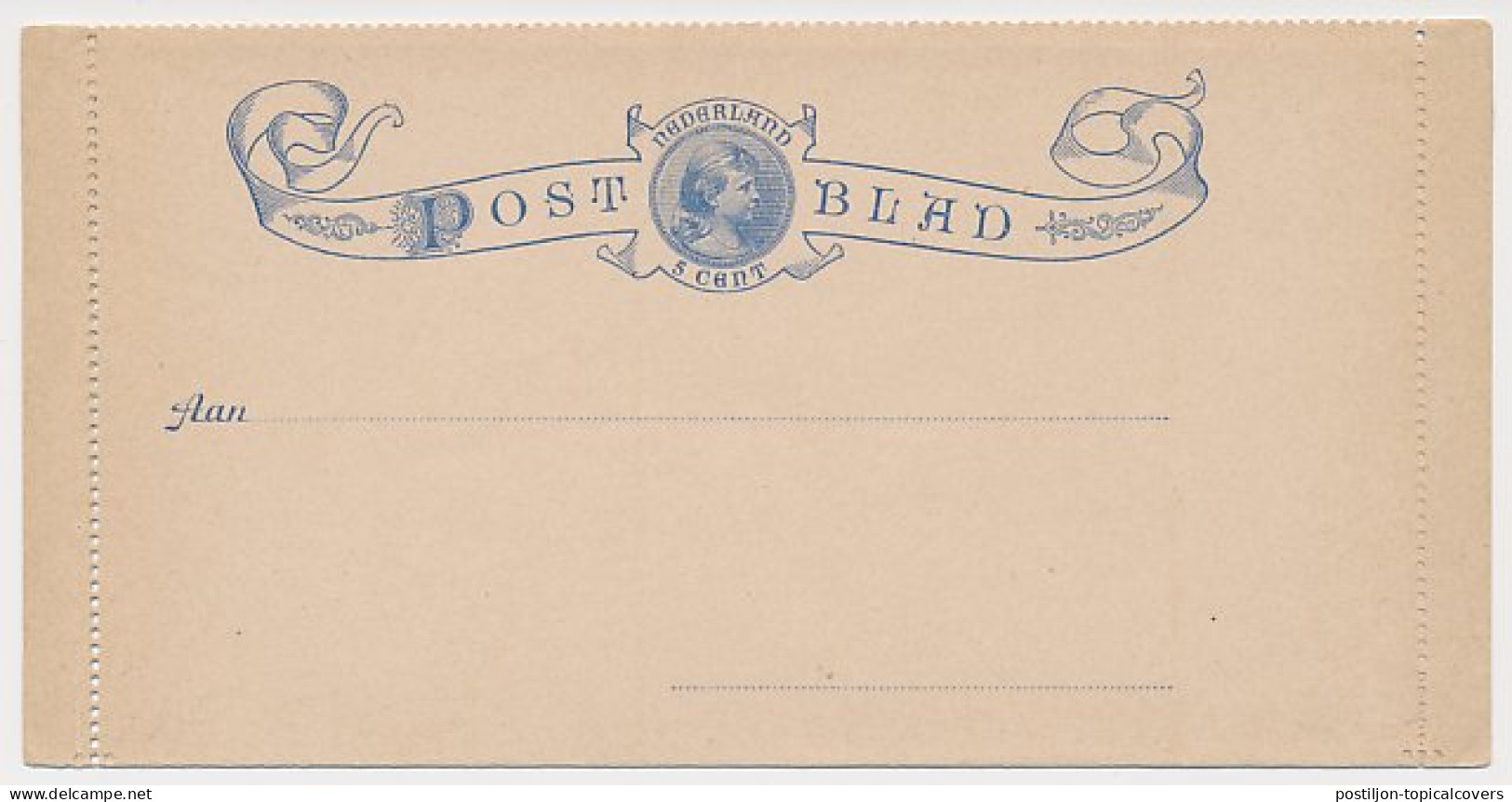 Postblad G. 2 B  - Postal Stationery