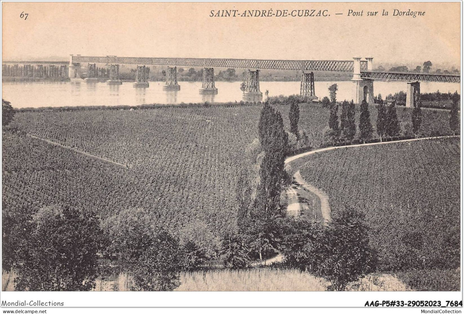 AAGP5-33-0431- SAINT-ANDRE-DU-CUBZAC - Pont Sur La Dordogne - Cubzac-les-Ponts