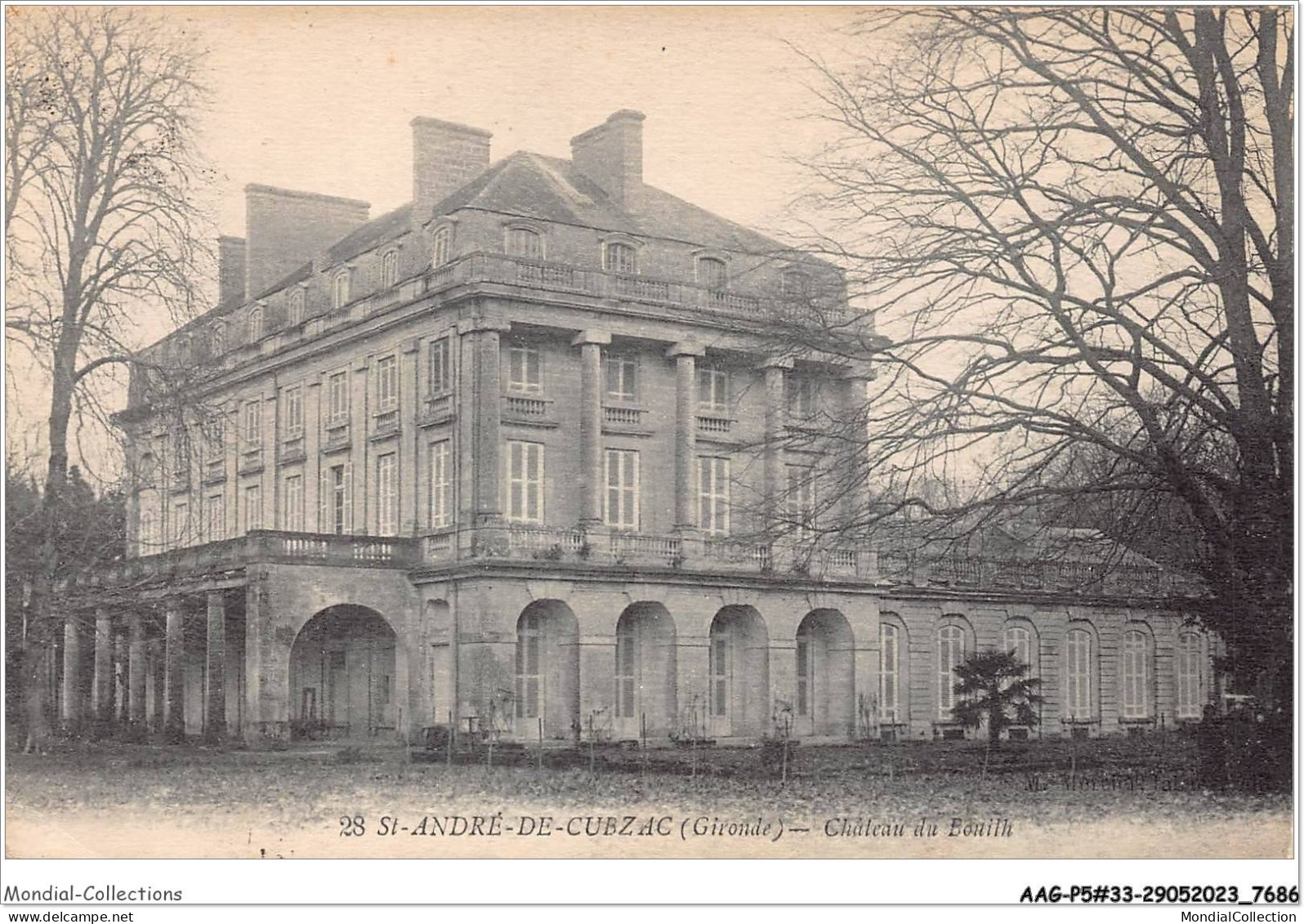 AAGP5-33-0432- SAINT-ANDRE-DU-CUBZAC - Chateau De Bouilh - Cubzac-les-Ponts