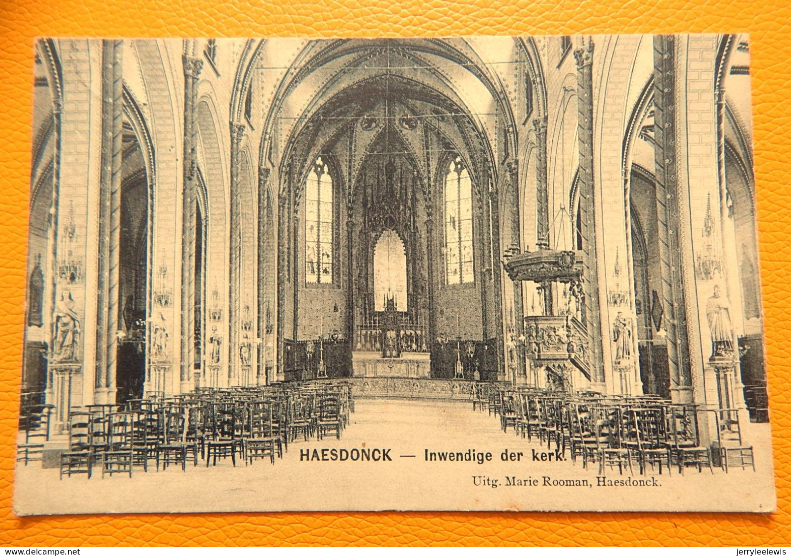 HAASDONK  -  HAESDONCK -  Inwendige Der Kerk - Beveren-Waas