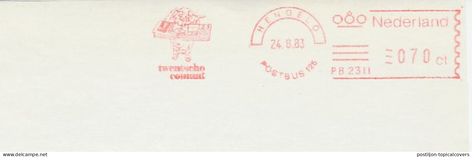 Meter Cut Netherlands 1983 Dog - Newspaper - Other & Unclassified