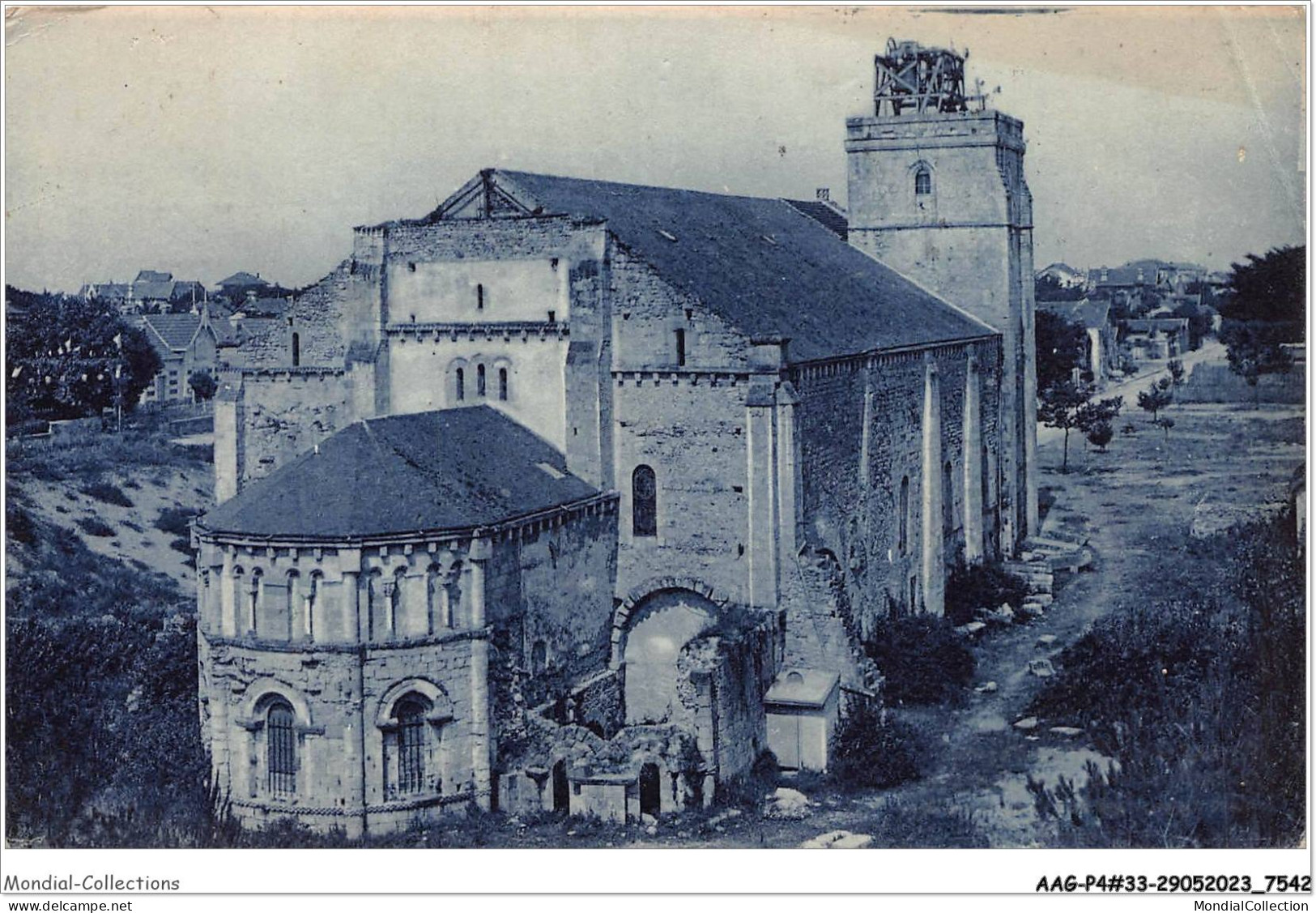 AAGP4-33-0360- SOULAC-SUR-MER - La Basilique Avant La Restauration - Soulac-sur-Mer