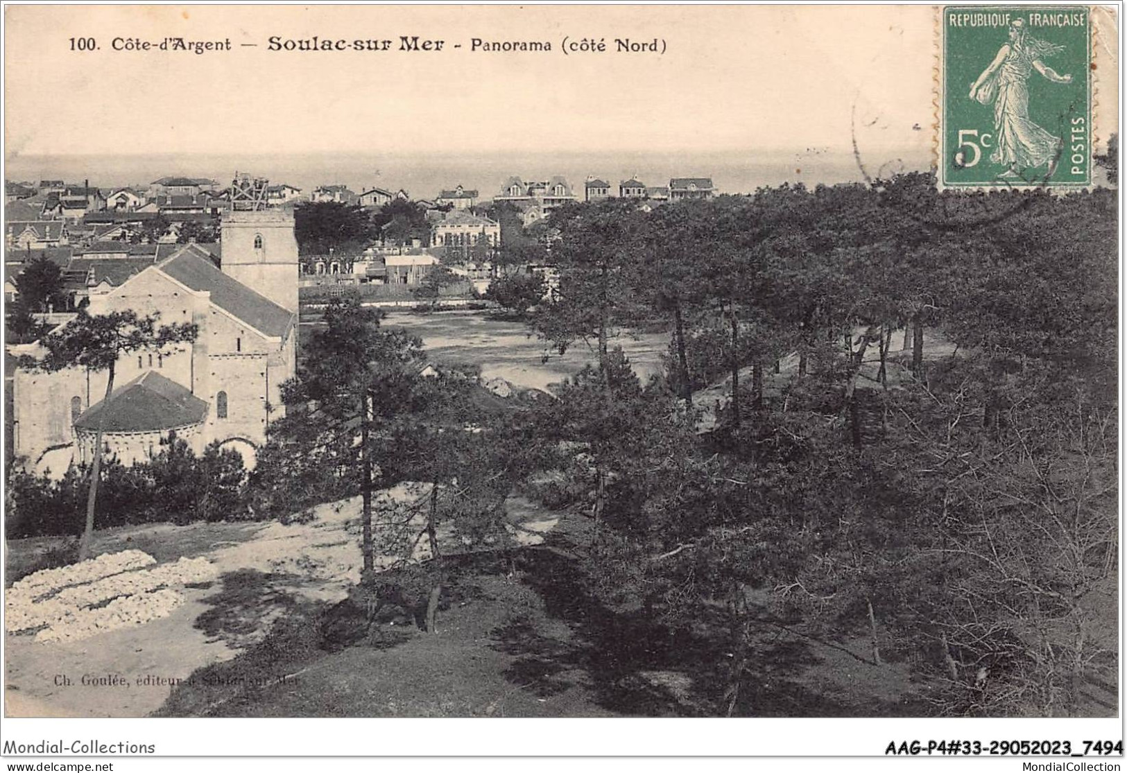 AAGP4-33-0336- SOULAC-SUR-MER - Panorama - Soulac-sur-Mer