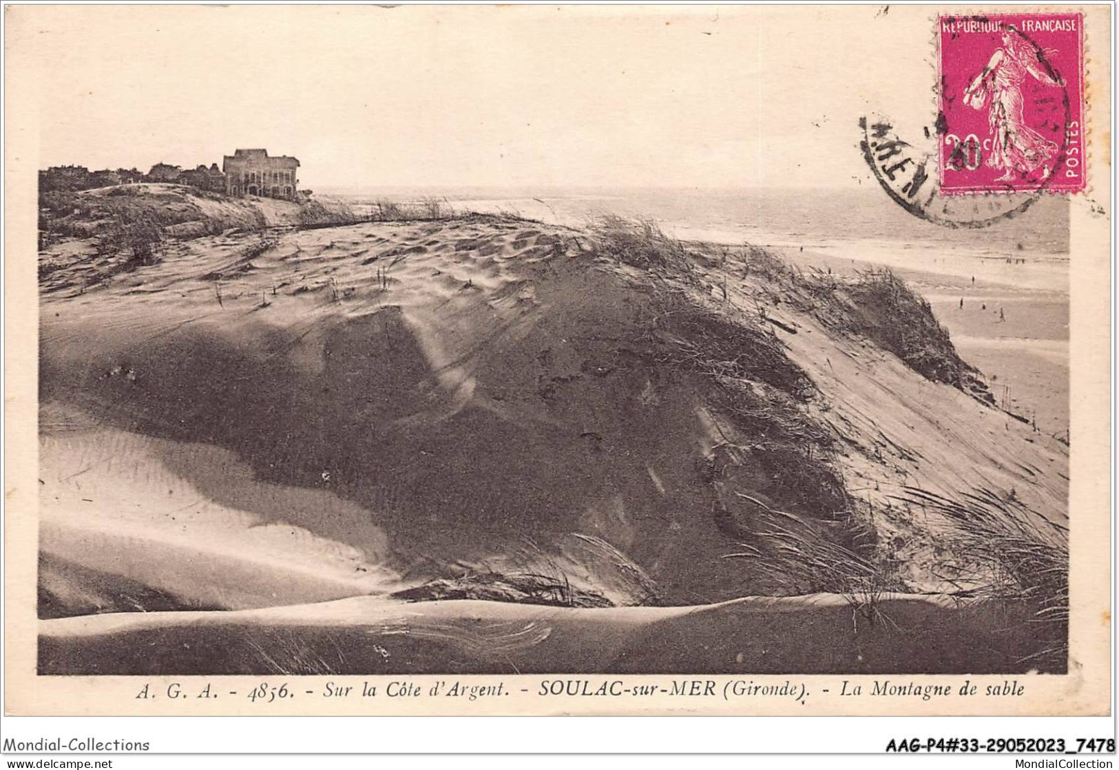 AAGP4-33-0328- SOULAC-SUR-MER - La Montagne De Sable - Soulac-sur-Mer