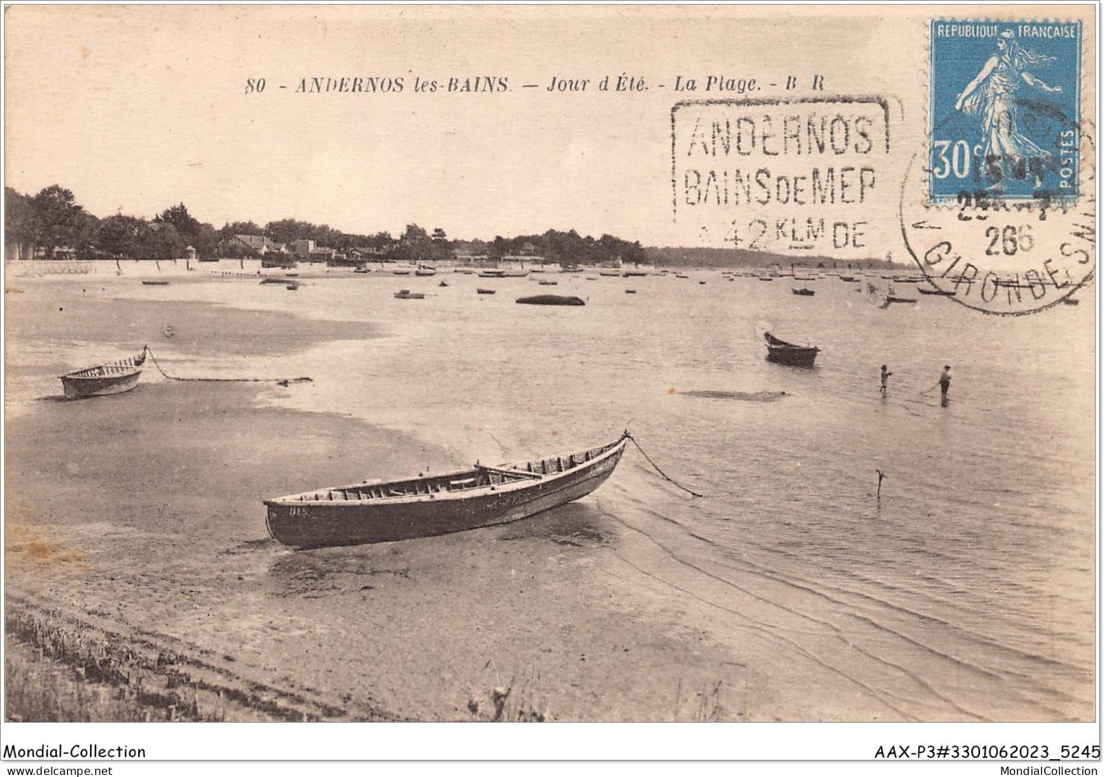 AAXP3-33-0241 - ANDERNOS-LES-BAINS - Jour D'Ete -La Plage  - Andernos-les-Bains